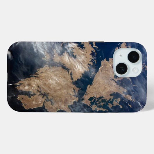 Die Falklandinseln (Insel Malvinas). Case-Mate iPhone Hülle (Rückseite (Horizontal))