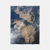 Die Falklandinseln (Insel Malvinas). Fleecedecke (Vorderseite)