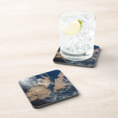 Die Falklandinseln (Insel Malvinas). Getränkeuntersetzer (Rechte Seite)