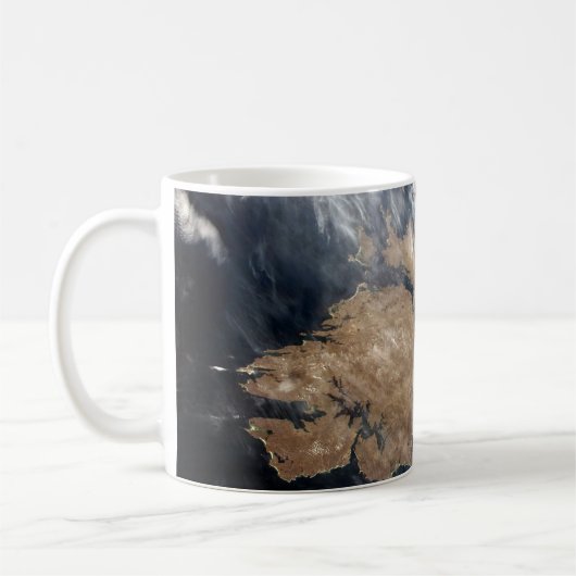 Die Falklandinseln (Insel Malvinas). Kaffeetasse (Links)