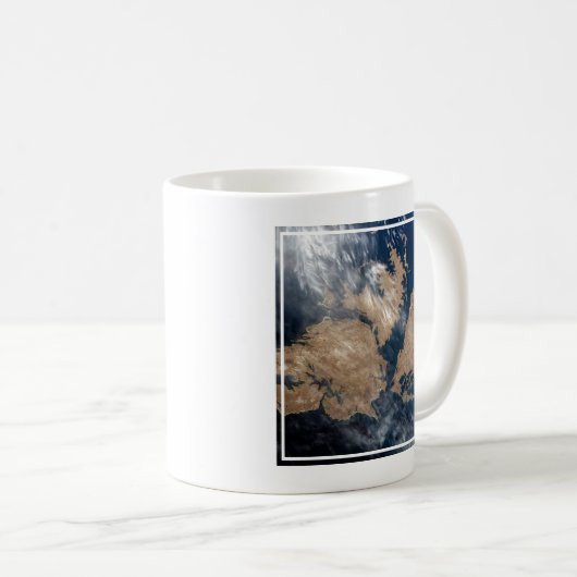 Die Falklandinseln (Insel Malvinas). Kaffeetasse (VorderseiteRechts)