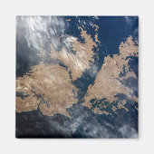 Die Falklandinseln (Insel Malvinas). Magnet (Vorne)