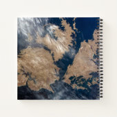 Die Falklandinseln (Insel Malvinas). Notizblock (Rückseite)