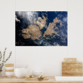 Die Falklandinseln (Insel Malvinas). Poster (Küche)