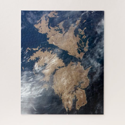 Die Falklandinseln (Insel Malvinas). Puzzle (Vertikal)