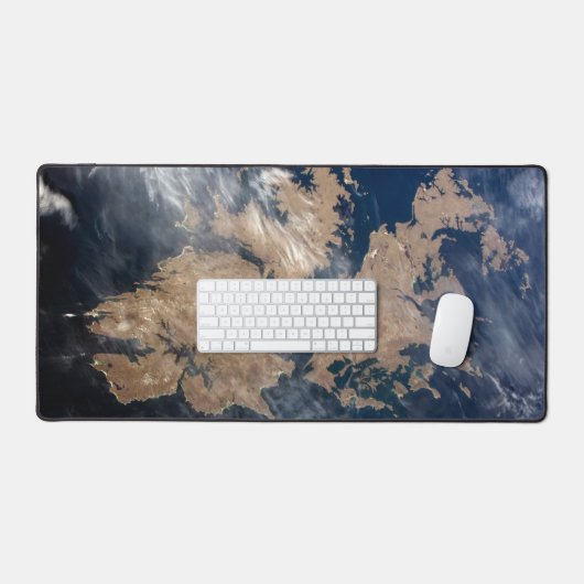 Die Falklandinseln (Insel Malvinas). Schreibtischunterlage (Tastatur & Maus)