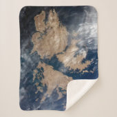 Die Falklandinseln (Insel Malvinas). Sherpadecke (Vorderseite)