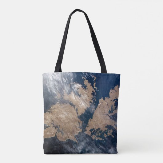 Die Falklandinseln (Insel Malvinas). Tasche (Rückseite)
