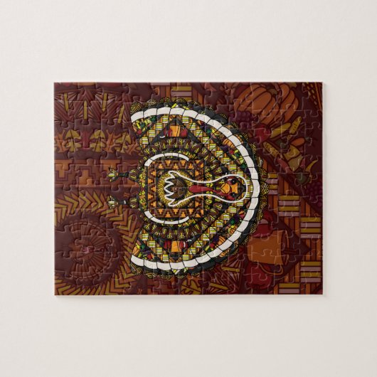 Die Fall-Türkei-Puzzlespiel Puzzle (Horizontal)