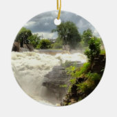 Die Fälle bei Glens Falls Keramikornament (Vorne)
