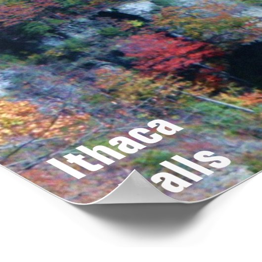 DIE FÄLLE DES ITHACA-NEW YORK-Posters Poster (Ecke)