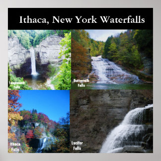 DIE FÄLLE DES ITHACA-NEW YORK-Posters Poster