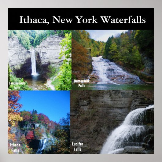 DIE FÄLLE DES ITHACA-NEW YORK-Posters Poster (Vorne)