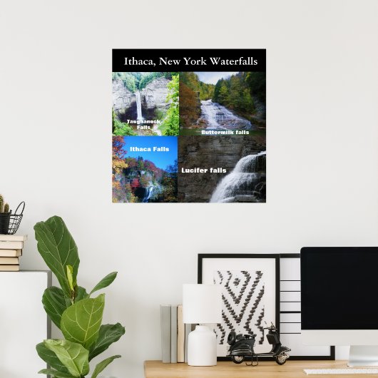 DIE FÄLLE DES ITHACA-NEW YORK-Posters Poster (Heimbüro)