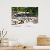 Die Fälle drucken Poster (Küche)