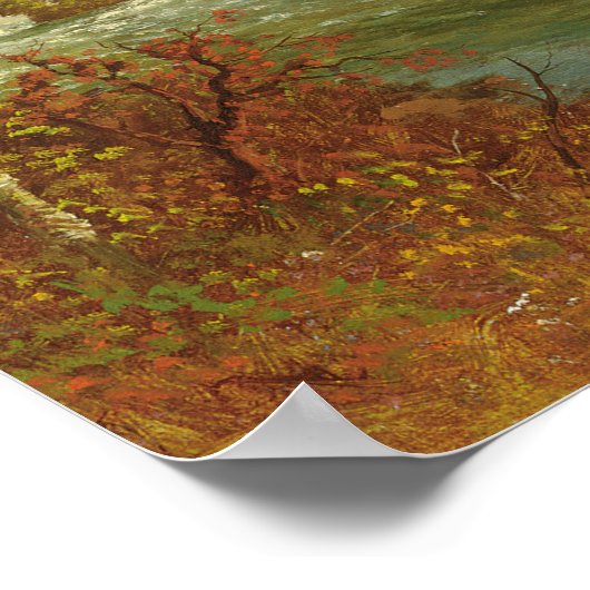 Die Fälle von Saint Anthony, c.1887 (Öl auf Leinwa Poster (Ecke)