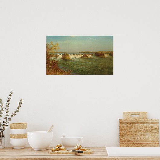 Die Fälle von Saint Anthony, c.1887 (Öl auf Leinwa Poster (Küche)