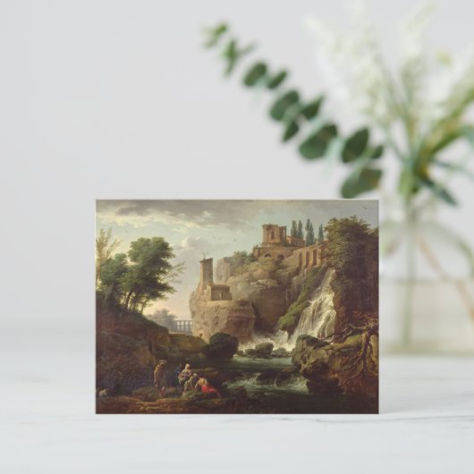 Die Fälle von Tivoli Postkarte (Stehend Vorderseite)