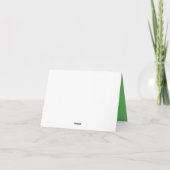 Die FALLENDEN gefalteten STERNE u. QUADRATE danken Dankeskarte (Rückseite)