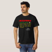 Die Fälschung der afrikanischen Geschichte T-Shirt (Vorne ganz)