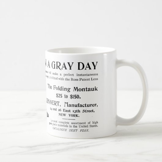 Die faltbare Montauk-Kamera Kaffeetasse (Rechts)