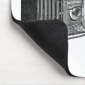 Die faltbare Montauk-Kamera Mousepad (Ecke)