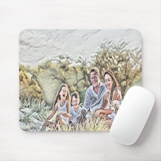 Die familiäre Atmosphäre im Freien Mousepad (Mit Mouse)