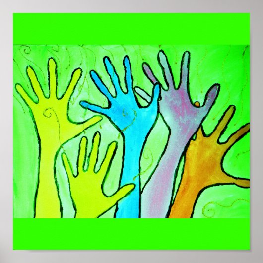 Die familiäre Menschheit Poster (Vorne)