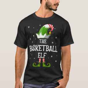 Die Familie Basketball Elf passt Weihnachten T-Shirt