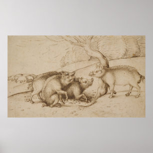 Die Familie Boar Poster