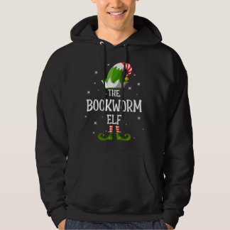 Die Familie Bookworm Elf passt zu Weihnachten Hoodie