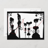 Die Familie Cheshire Postkarte (Vorne/Hinten)