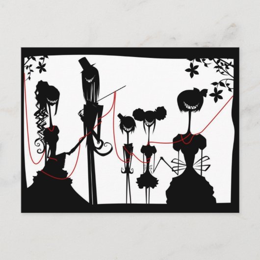 Die Familie Cheshire Postkarte (Vorderseite)