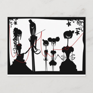 Die Familie Cheshire Postkarte