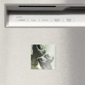 Die Familie der Außerirdischen hat sich zusammenge Magnet (In Situ (Geschirrspüler))