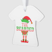 Die Familie der Bartelfen passt zu Weihnachten Paj Ornament (Vorderseite)