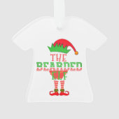 Die Familie der Bartelfen passt zu Weihnachten Paj Ornament (Rückseite)