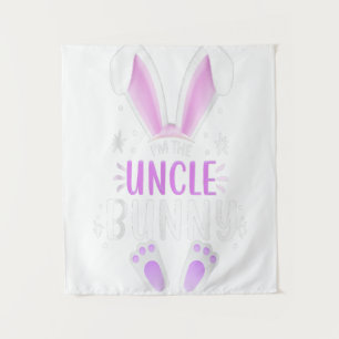 Die Familie der Onkel-Bunny-Ostern-Kaninchen Wandteppich