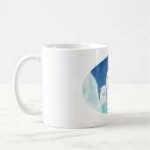 Die Familie der Polarbären Kaffeetasse (Links)