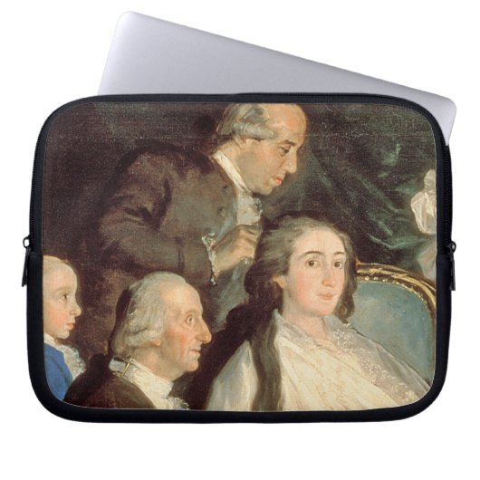 Die Familie des Infante Don Luis de Borbon 2 Laptopschutzhülle (Vorderseite)