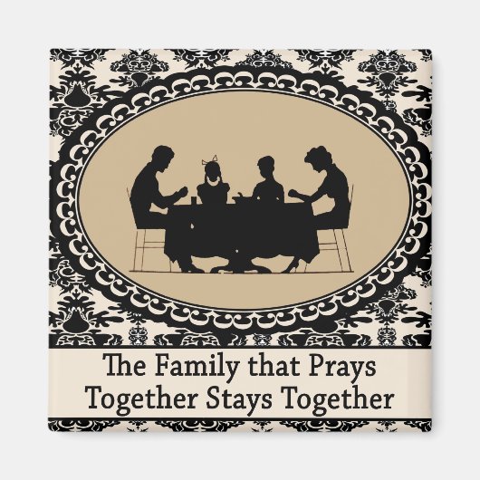 Die Familie, die Prays Magnet zusammenbringt (Vorne)