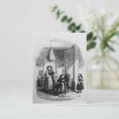 Die Familie Dombey Postkarte (Stehend Vorderseite)