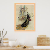 Die Familie dort begrüßte ihre Majestät Poster (Küche)