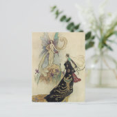 Die Familie dort begrüßte ihre Majestät Postkarte (Stehend Vorderseite)