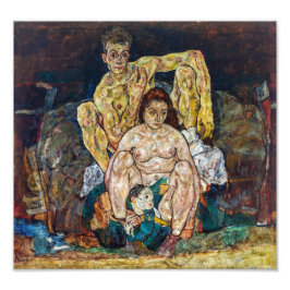Die Familie | Egon Schiele | Fotodruck