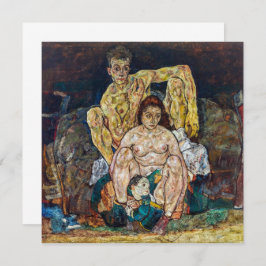 Die Familie | Egon Schiele | Karte