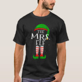 Die Familie Elf Funny Matching Weihnachten T-Shirt (Vorderseite)