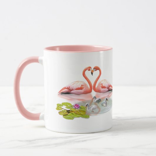 DIE FAMILIE FLAMINGO TASSE (Links)