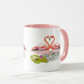 DIE FAMILIE FLAMINGO TASSE (VorderseiteRechts)