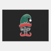 Die Familie Hangry Elf - Weihnachten Geschenkpapier Set (Vorderseite)